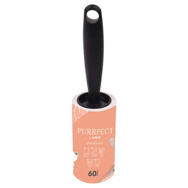 M-Pets Purrfect Tüy Toplama Rulosu 2X60 Yaprak Pink - Görsel 5