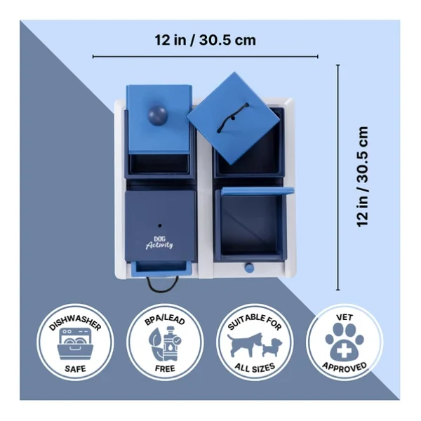 Trixie Poker 31x10x31 cm Zeka Köpek Eğitim Oyuncağı - Görsel 4