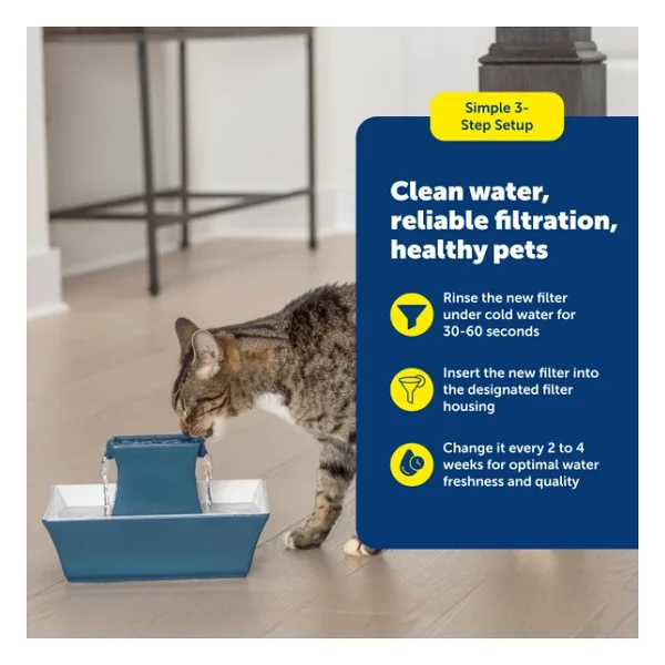 PetSafe Karbon filtre seramik beyaz 12 adet - Görsel 4