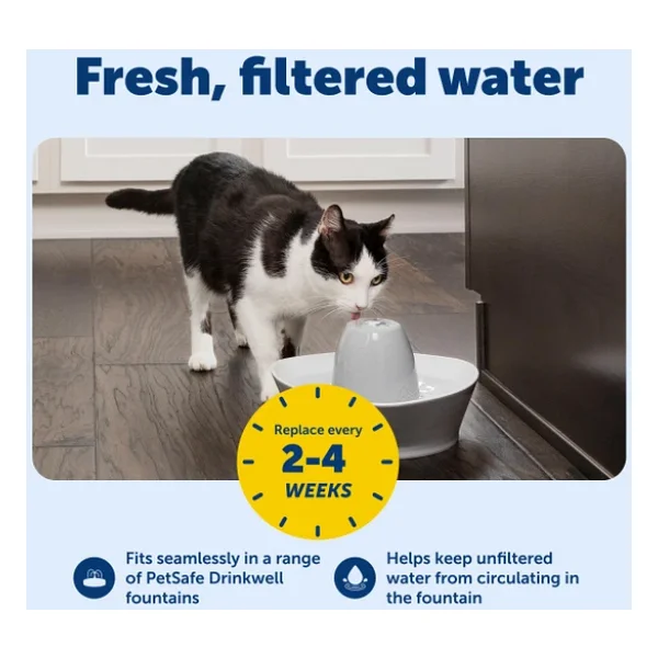 PetSafe Karbon filtre seramik beyaz 12 adet - Görsel 3