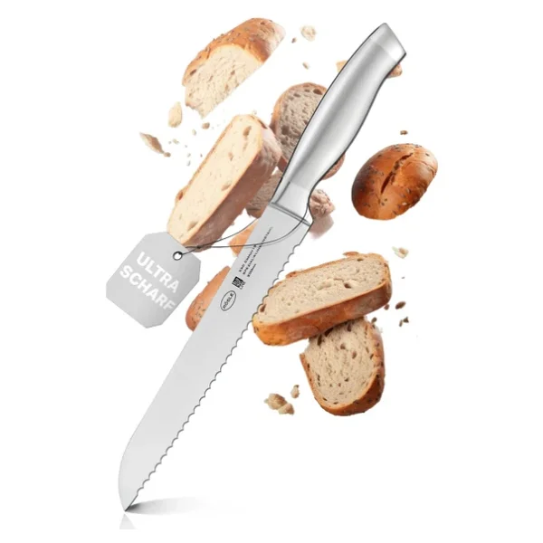 Rösle Basic Line 20 cm Çelik Ekmek Bıçağı - Görsel 10