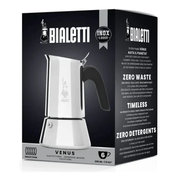 Bialetti Venüs Gümüş 6 Cup Moka Pot - Görsel 2