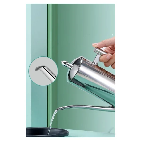Komple 304 Çelik 500 ml Yağdanlık Sosluk Sirkelik cin595 - Görsel 7