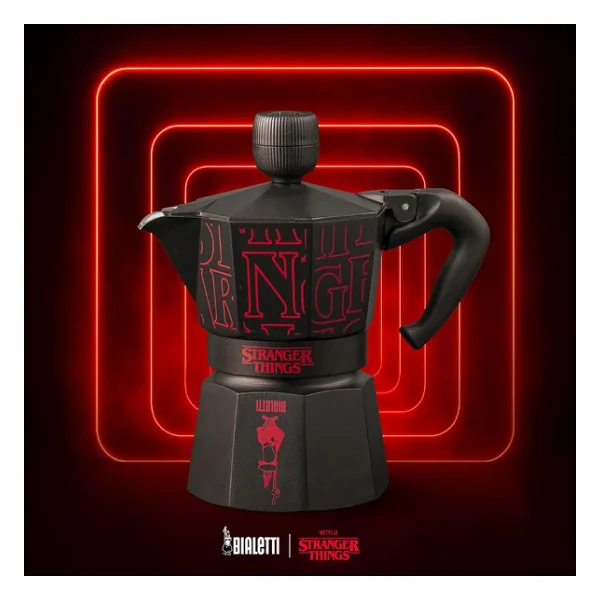 Bialetti Express Stranger Things 3 Cup Moka Pot - Görsel 4