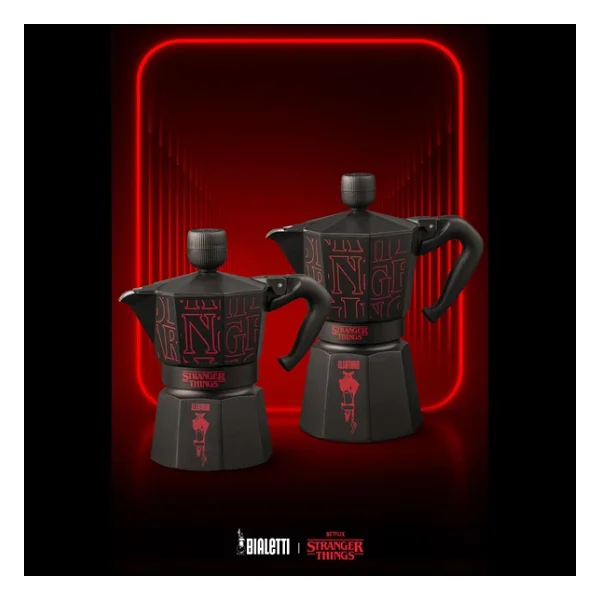 Bialetti Express Stranger Things 3 Cup Moka Pot - Görsel 5