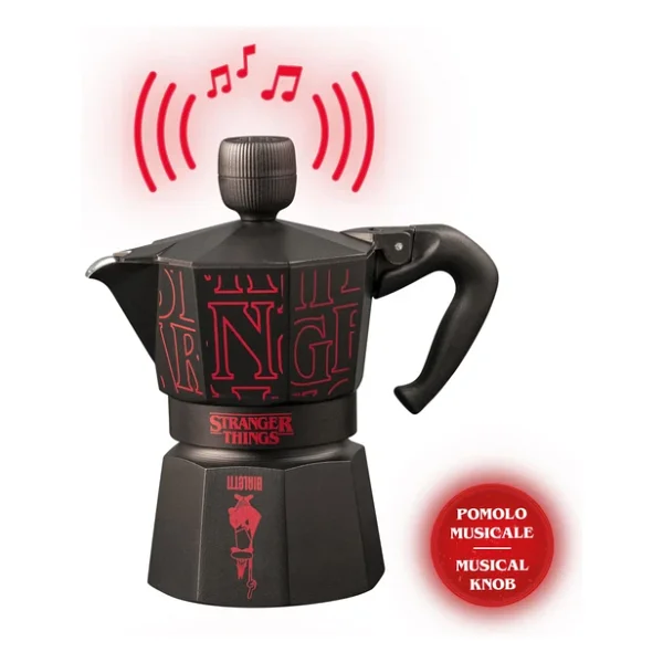 Bialetti Express Stranger Things 3 Cup Moka Pot - Görsel 2