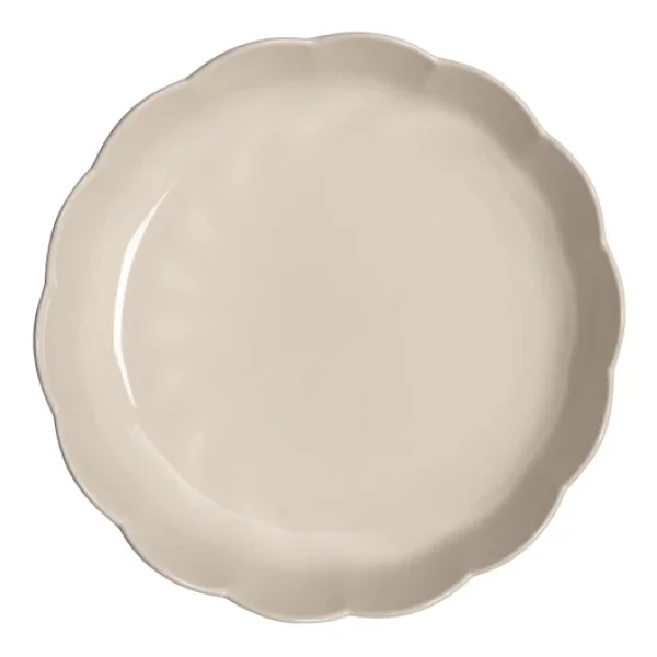 Emile Henry EH026253 Madeleine Ekru 27 cm Yuvarlak Fırın Kabı - Görsel 2
