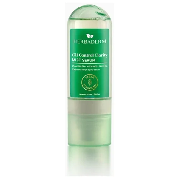 Herbaderm Yağlanma ve Gözenek Karşıtı Mist 80 ml Sprey Yüz Serumu - Görsel 4