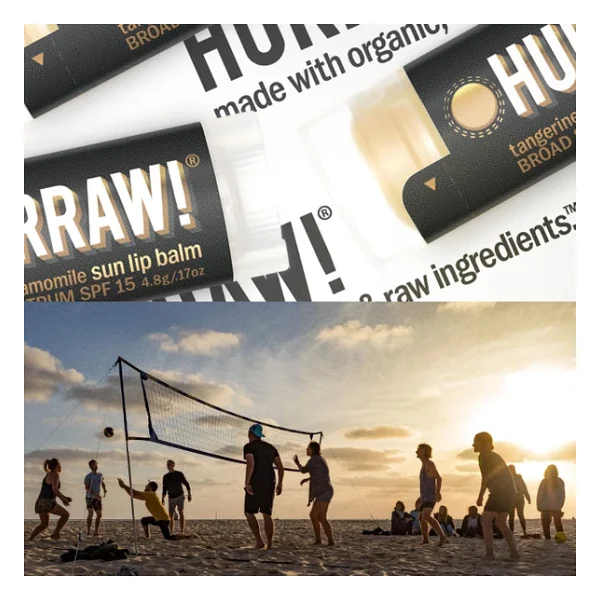 Hurraw Sun Lip Balm Spf 15 Güneş Koruyuculu Dudak Balmı 4,8 gr - Görsel 4