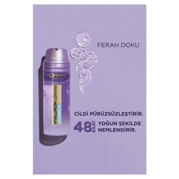 L'Oreal Paris Hyaluron Uzmanı Nemlendirici Jel 50 ml - Görsel 5