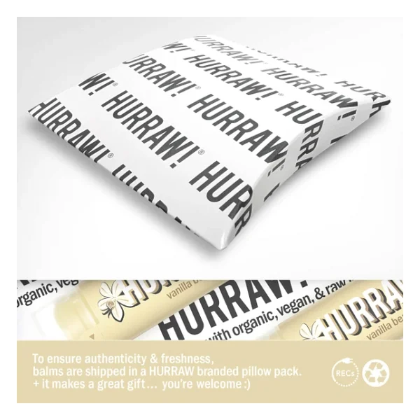 Hurraw Bean Lip Balm Vanilyalı Dudak Balmı 4.3 gr - Görsel 9