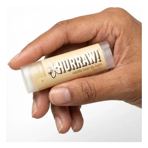 Hurraw Bean Lip Balm Vanilyalı Dudak Balmı 4.3 gr - Görsel 10