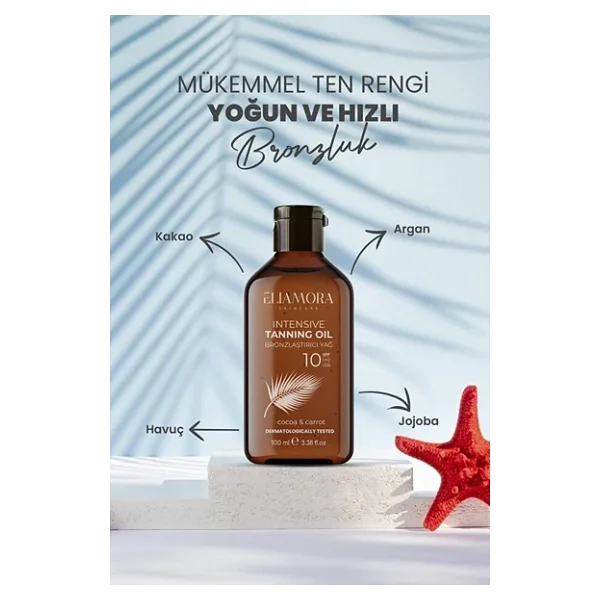 Eliamora Bronzlaştırıcı Yağ Nemlendirici ve Besleyici 100 ml - Görsel 2