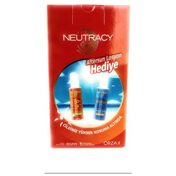 Orzax Neutracy Güneş Koruyucu Set Karma & Yağlı Ciltler İçin - Güneş Kremi SPF50+ 150 ml + After Sun Losyon 150 ml - Görsel 3
