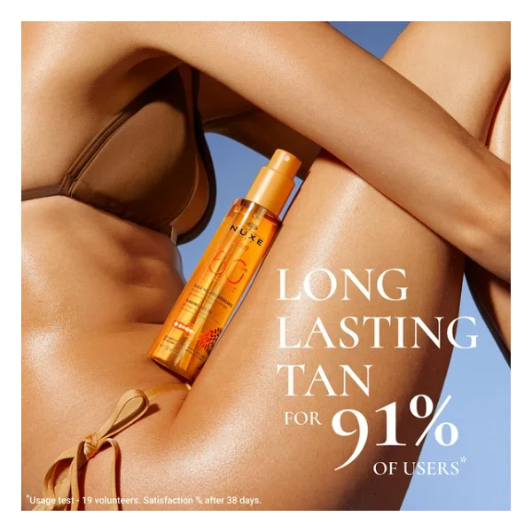 Nuxe Sun Bronzlaştırıcı Yüz ve Vücut Yağı Spf50 150 ml - Görsel 4