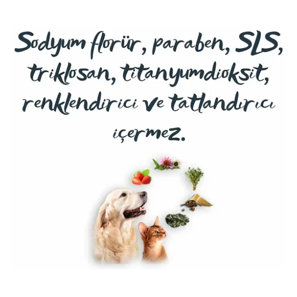 Vetugen %100 Doğal Aktif Bileşenli Kedi ve Köpek Diş Macunu - Görsel 4