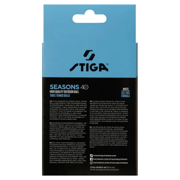 Avessa Stıga Seasons Pinpon Topu Table 12li Beyaz 1110-2810-12 - Görsel 2