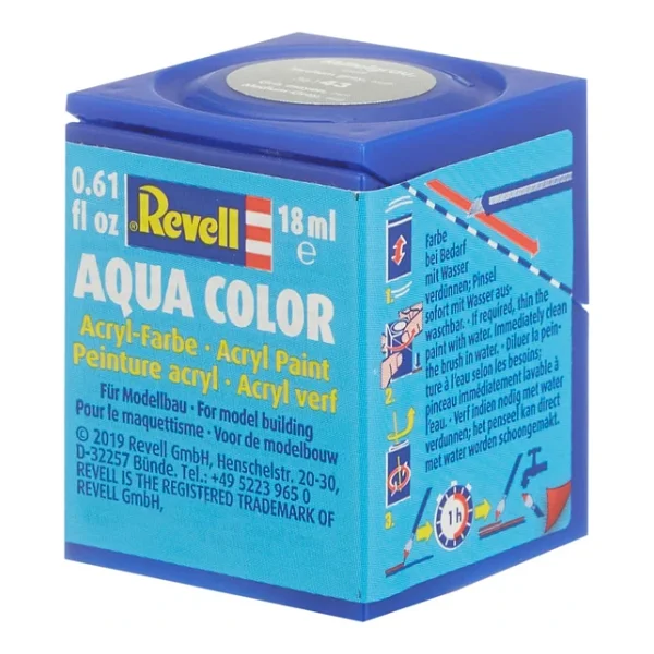 Revell - Su Bazlı Maket Boyası Gri Mat 18 Ml (36143) - Görsel 8