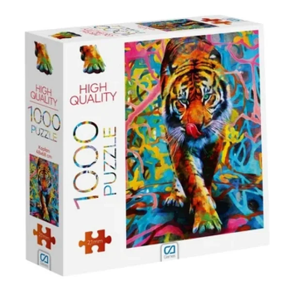 CA Games Kaplan 1000 Parça Puzzle 7032 - Görsel 3