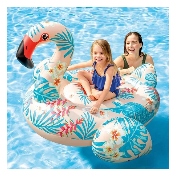 Intex 57559 178x135 cm Flamingo Binici - Görsel 2