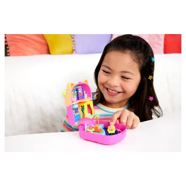 Polly Pocket ve Maceraları Kitty Popsicle Resort Oyun Seti JCB17 - Görsel 3
