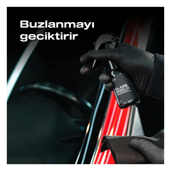 Nasiol Glasshield Araç Nano Yağmur Kaydırıcı Ve Su İtici Sprey-50 Ml-2 Yıl Etkili-Cam Koruma,Otomobil,Motosiklet Cam,Ayna Su Kaydırıcı,Yağmur Tutmaz Nano Kaplama - Görsel 5