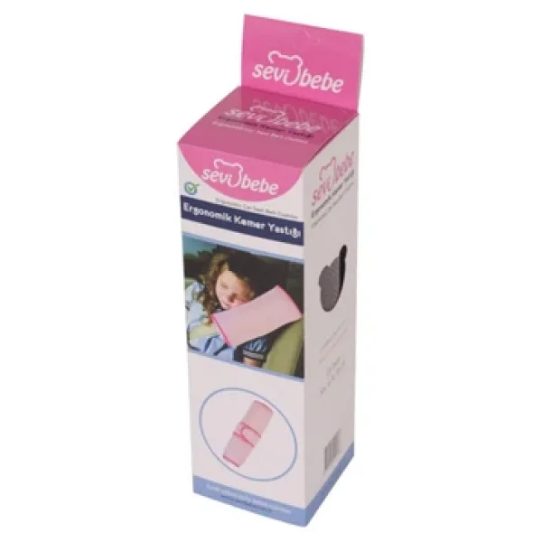Sevi Bebe ART-47 Ergonomik Gri Kemer Yastığı - Görsel 4