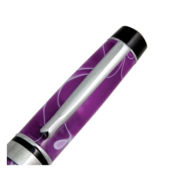 Monteverde Prima Fountain Pen Purple Swirl - B - Görsel 4