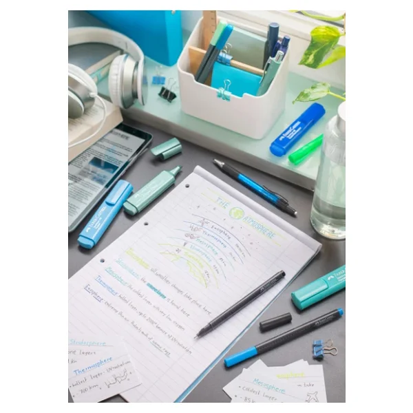 Faber-Castell Grip 0.4 mm 30'lu Fineliner Keçeli Kalem Seti - Görsel 9