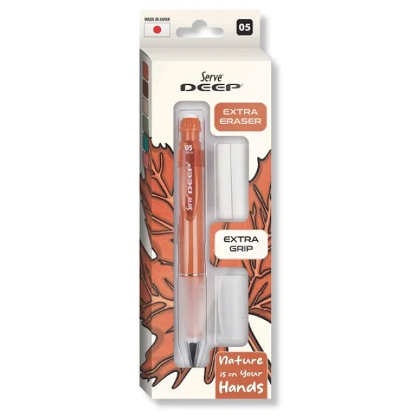 Serve Deep Toprak Serisi 0.5 mm Versatil Uçlu Kalem Seti - Görsel 5