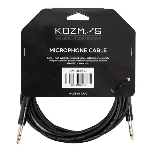 Kozmos Kcl-280-3M Stereo 6.35Mm 3M Kablo - Görsel 3