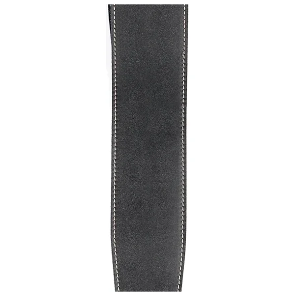 Planet Waves 25LS00-DX Deri Kemer Klasik Deri Kayış Koleksiyonu Kontrast Dikiş - Siyah Uzunluk: 1280 mm Genişlik: 64 mm - Görsel 2