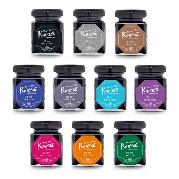 Kaweco 50 ml Kırmızı Şişe Mürekkep - Görsel 3