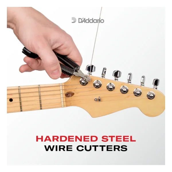Planet Waves D'Addario Accessories Pro-Winder - Gitar Teli Sargısı, Kesici, Köprü Pimi Çekici, Üstün Ergonomik Hepsi Bir Arada Alet, Germe İçin, Siyah - Görsel 5