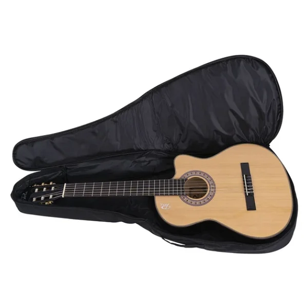 Wagon Case 01 Serisi Klasik Gitar Çantası - Siyah - Görsel 7