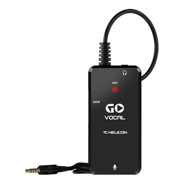 TC Helicon Go Vocal Mobil Cihazlar için Mikrofon Preamp - Görsel 5