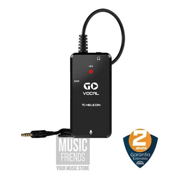 TC Helicon Go Vocal Mobil Cihazlar için Mikrofon Preamp - Görsel 6