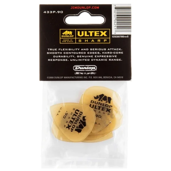 Dunlop 433P.90 Ultex Sharp Pena Seti 0,90 mm - Görsel 2