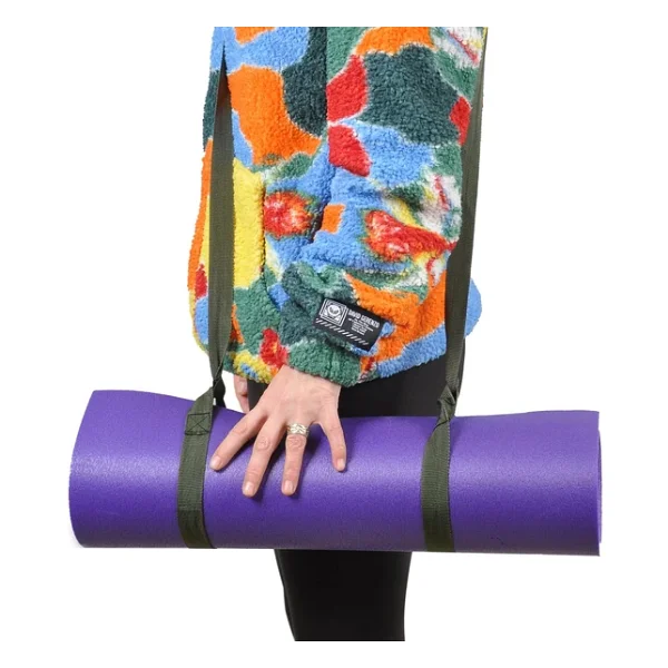 X-Perk Yoga Matı Pilates Kamp Sandalyesi Plaj Hasırı Taşıma Kemeri Bağlama Askısı Çok Amaçlı Silindir Taşıma Kayışı - Görsel 2