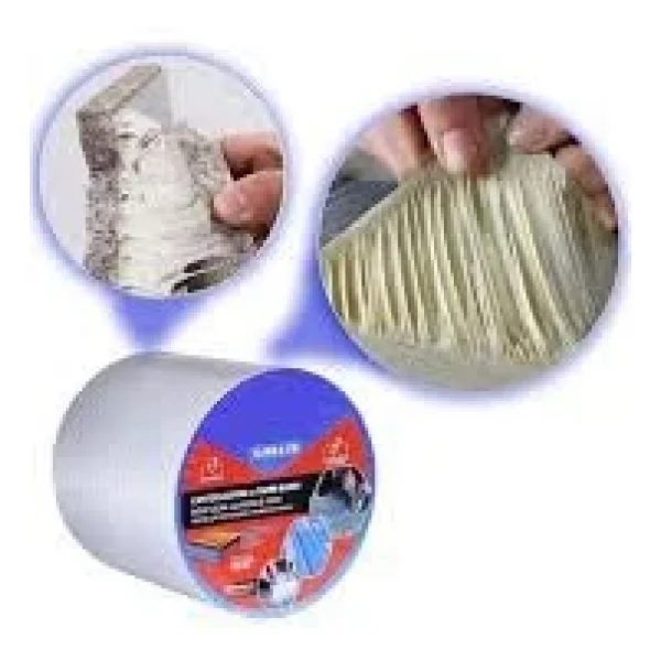 Bondit Çatı Izolasyon Ses Su Yalıtım Tamir Bandı Çamur Bant 10 cm x 2 M - Görsel 3