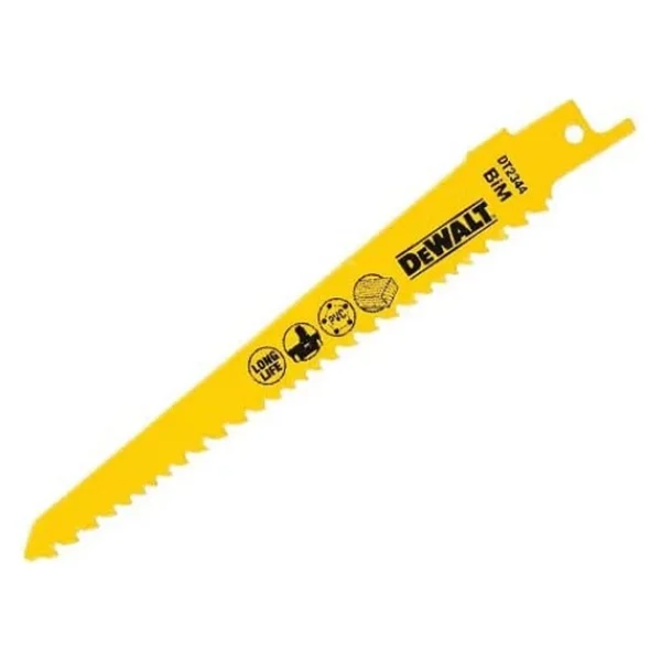 Dewalt Dt2344/Qz Tilki Kuyruğu Testere, Sarı, 5 Adet - Görsel 2