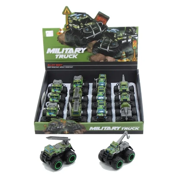 779-69B Duble Sürtmeli Metal Diecast Askeri - Görsel 3