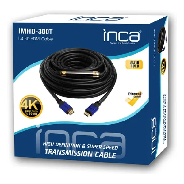 Inca IMHD-300T 30 m 4K HDMI Kablo - Görsel 3