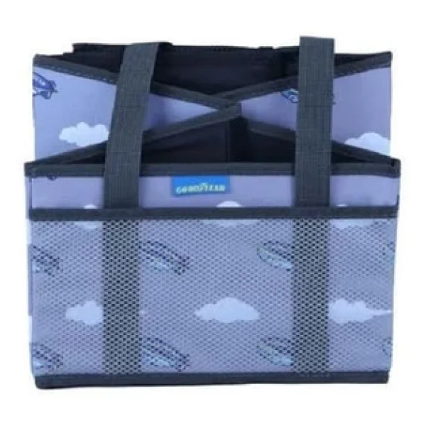 Goodyear Oto Bagaj Organizer Çocuk, 30 cm x 26 cm x 26 cm Boyut, Gri - Görsel 2