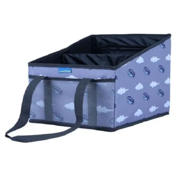 Goodyear Oto Bagaj Organizer Çocuk, 30 cm x 26 cm x 26 cm Boyut, Gri - Görsel 3