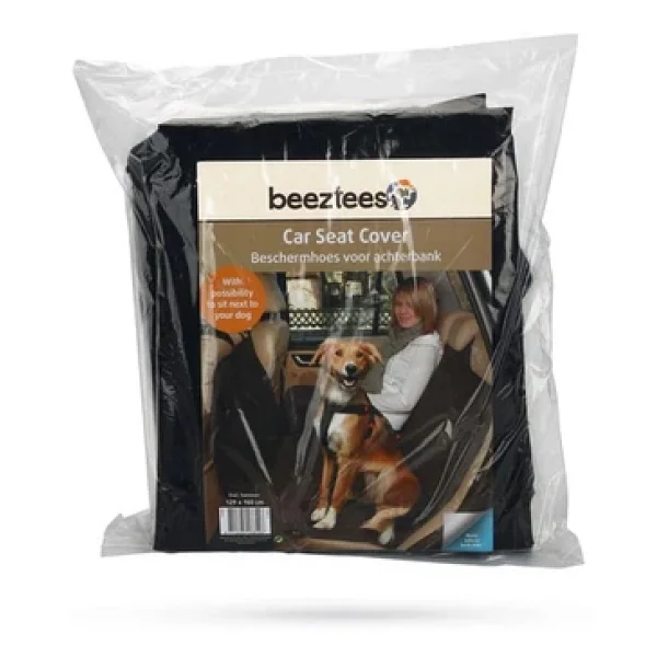 Beeztees Köpek Arka Koltuk Örtüsü, Su Geçirmez, Siyah, 160X129cm - Görsel 2