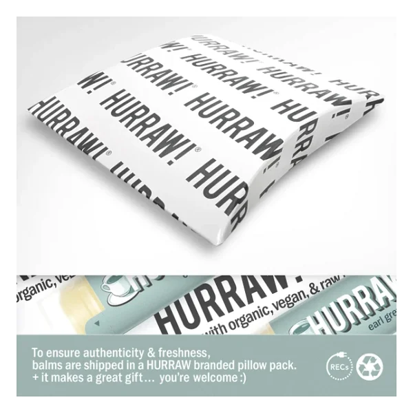Hurraw Earl Grey Lip Balm Yeşil Çaylı Dudak Balmı - Görsel 9