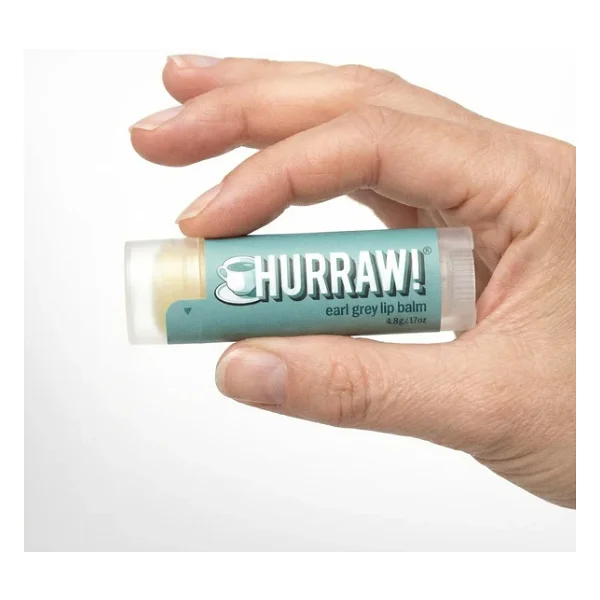 Hurraw Earl Grey Lip Balm Yeşil Çaylı Dudak Balmı - Görsel 10