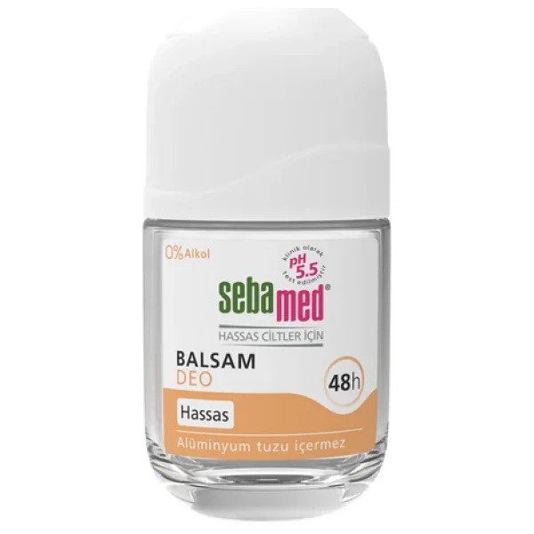 Sebamed Hassas Ciltlere Özel 48 Saat Etkili Kadın Erkek Balsam Roll-On Deodorant 50ml Set - 2 Adet - Görsel 7