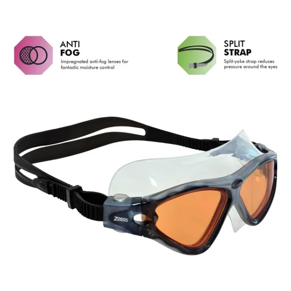 Zoggs Tri-Vision Mask Yüzücü Gözlüğü - Görsel 5